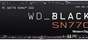 Western Digital WD_BLACK 2TB SN770 NVMe Internal Gaming SSD Solid State Drive