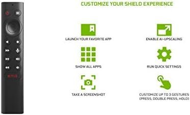 NVIDIA SHIELD Remote; Voice Search, Motion-Activated, Backlit Buttons - Image 2