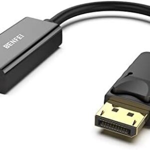 DisplayPort to HDMI, Benfei Gold-Plated DP Display Port to HDMI Adapter