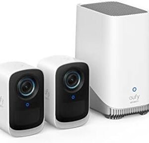 eufy Security eufyCam S300(eufyCam 3C) 2-Cam Kit, Security Camera Outdoor