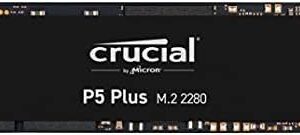 Crucial P5 Plus 2TB PCIe Gen4 3D NAND NVMe M.2 Gaming SSD, up to 6600MB/s