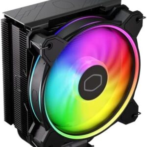 Cooler Master Hyper 212 Halo Black CPU Air Cooler, MF120 Halo² Fan, Dual Loop
