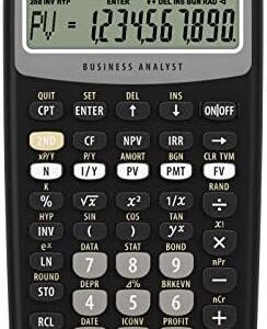 Texas Instruments BA II Plus Financial Calculator, Black Medium