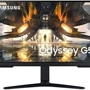 SAMSUNG Odyssey G50A Series 27-Inch WQHD (2560x1440) Gaming Monitor, 165Hz, 1ms