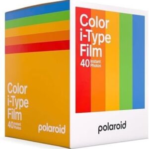 Polaroid Instant Color I-Type Film - 40x Film Pack (40 Photos)