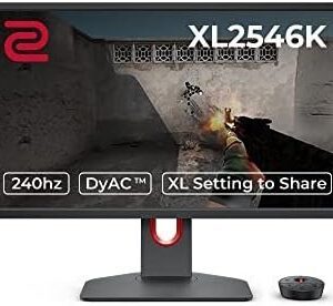 BenQ ZOWIE XL2546K 24.5-inch 240Hz Gaming Monitor | 1080P 1ms DyAc+ Smaller Base