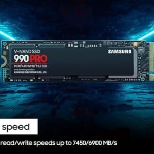 Samsung 990 PRO Series - 2TB PCIe Gen4. X4 NVMe 2.0c - M.2 Internal SSD