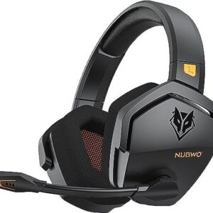 NUBWO G06 Dual Wireless Gaming Headset with Microphone for PS5, PS4, PC, Mobile