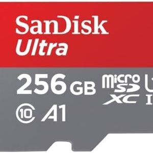 SanDisk 256GB Ultra microSDXC UHS-I Memory Card with Adapter - Up to 150MB/s