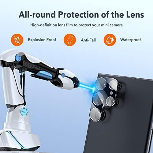 LK 2 + 2 screen protectors compatible with Samsung Galaxy S22 Ultra 5G - Image 8