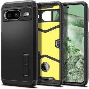 Spigen Tough Armor Designed for Pixel 8 Case (2023) - Black