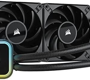 Corsair iCUE H100i RGB Elite Liquid CPU Cooler (16 Dynamic RGB LEDs, 120mm AF