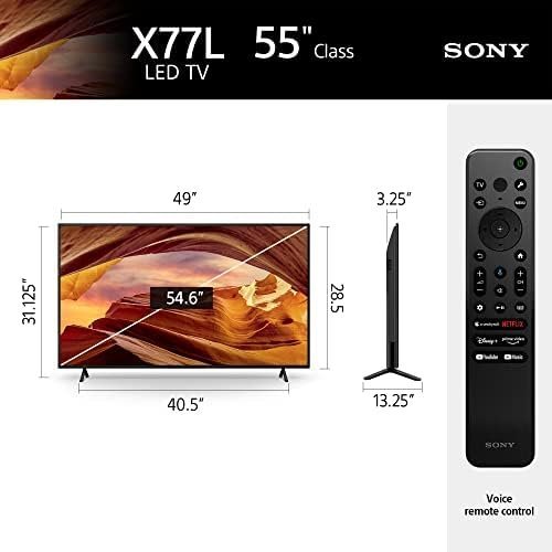 Sony 55 inch X77L LED 4K Ultra HD HDR Smart Google TV - Image 5