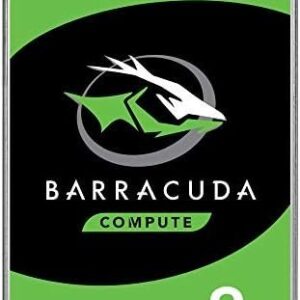 Seagate ST8000DMZ04 BarraCuda 8TB Internal Hard Drive HDD – 3.5 Inch Sata 6 Gb/s