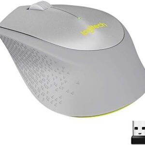 Logitech M330 SILENT PLUS Wireless Mouse, 2.4GHz with USB Nano Receiver