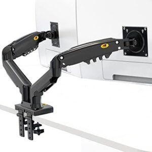 NB North Bayou Dual Monitor Desk Mount Stand Full Motion Swivel Computer Monitor