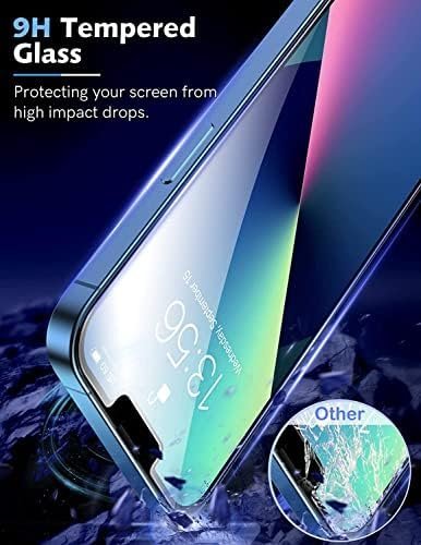 LK 3 Pack iPhone 13 Screen Protector with 3 Pack Camera Lens Protector - Image 4