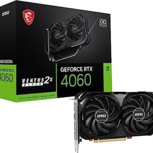 MSI Gaming GeForce RTX 4060 8GB GDRR6 128-Bit HDMI/DP Nvlink TORX Fan 4.0 Ada