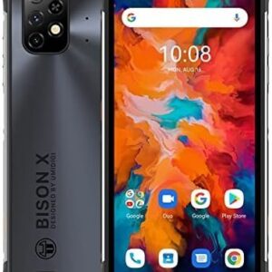 UMIDIGI Rugged Unlocked Smartphones, Bison X10 4G+64GB IP68/IP69K Waterproof