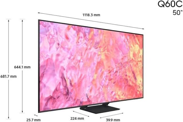 SAMSUNG 50-Inch Class QLED 4K Q60C Series Quantum HDR, Object Tracking Sound - Image 7