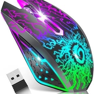 VersionTECH. Wireless Gaming Mouse, Rechargeable Computer Mouse Mice