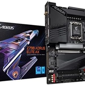 GIGABYTE Z790 AORUS Elite AX (LGA 1700/ Intel Z790/ ATX/ DDR5/ Quad M.2/ PCIe