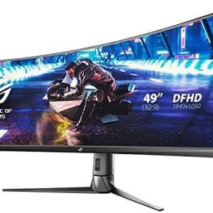 Asus ROG Strix XG49VQ 49” Curved Gaming FreeSync Monitor 144Hz Dual Full HD