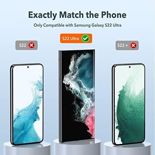 LK 2 + 2 screen protectors compatible with Samsung Galaxy S22 Ultra 5G - Image 2