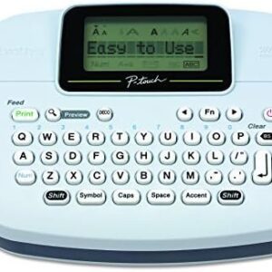 Brother P-Touch, PTM95, Handy Label Maker, 9 Type Styles, 8 Deco Mode Patterns