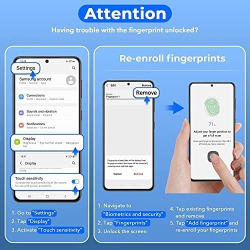LK 2 + 2 screen protectors compatible with Samsung Galaxy S22 Ultra 5G - Image 4