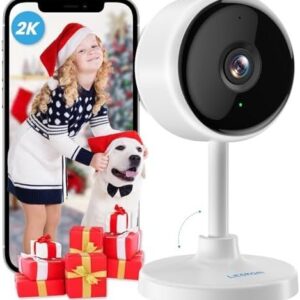 Indoor Camera, litokam Cameras for Home Security with Night Vision, Pet Camera