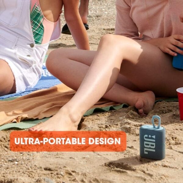 JBL Go 3: Portable Speaker with Bluetooth, Builtin Battery, Waterproof - Image 4