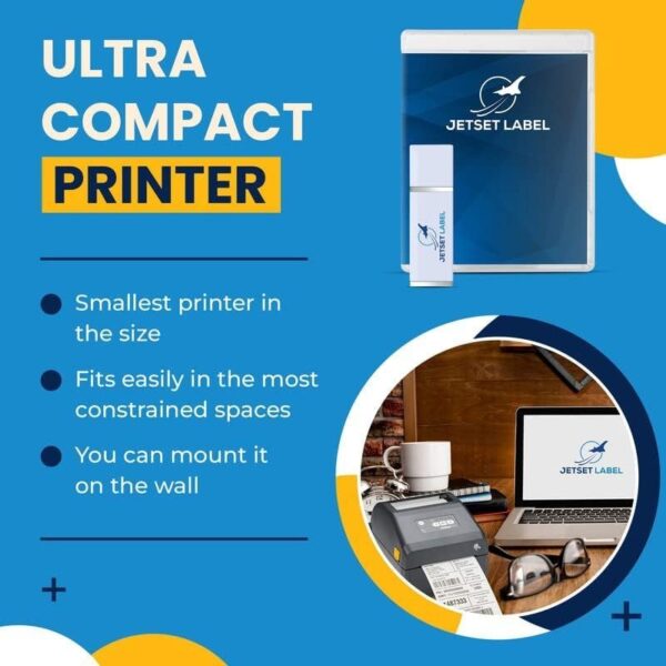 Zebra Direct Thermal Label Printer-ZD421 - Image 5