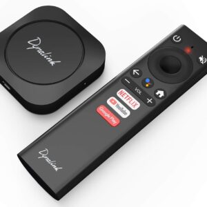 Dynalink Android TV Box, Android 10 Support 4K HDR Smart Streaming Media Player