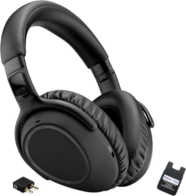 Sennheiser Headphones with Microphone MB 660 MS with Active Noise Canceling - with Mobile Wallet - #SEN-MB660MS-B